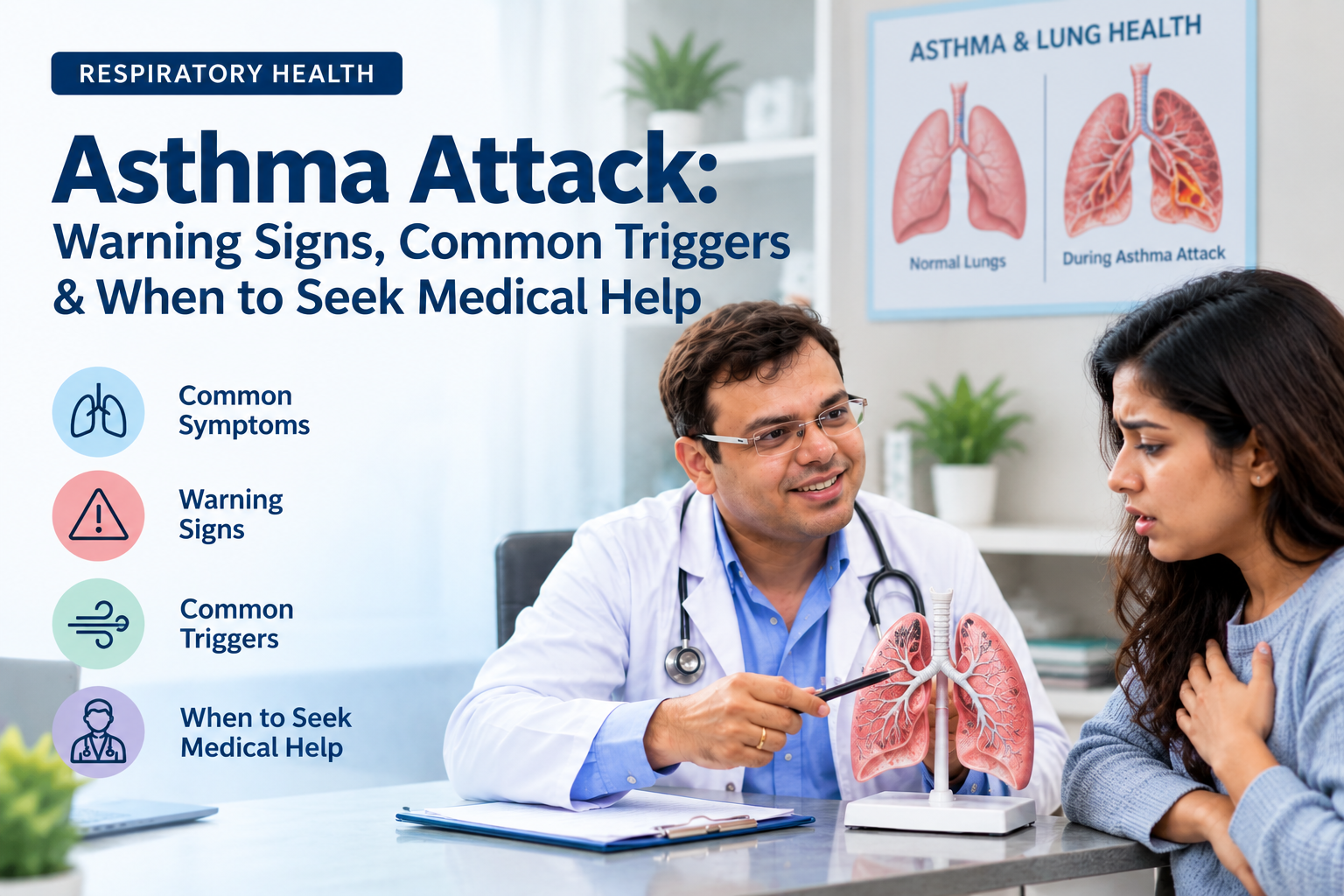 Asthma Attack: Warning Signs, Triggers & When to Seek Medical Help