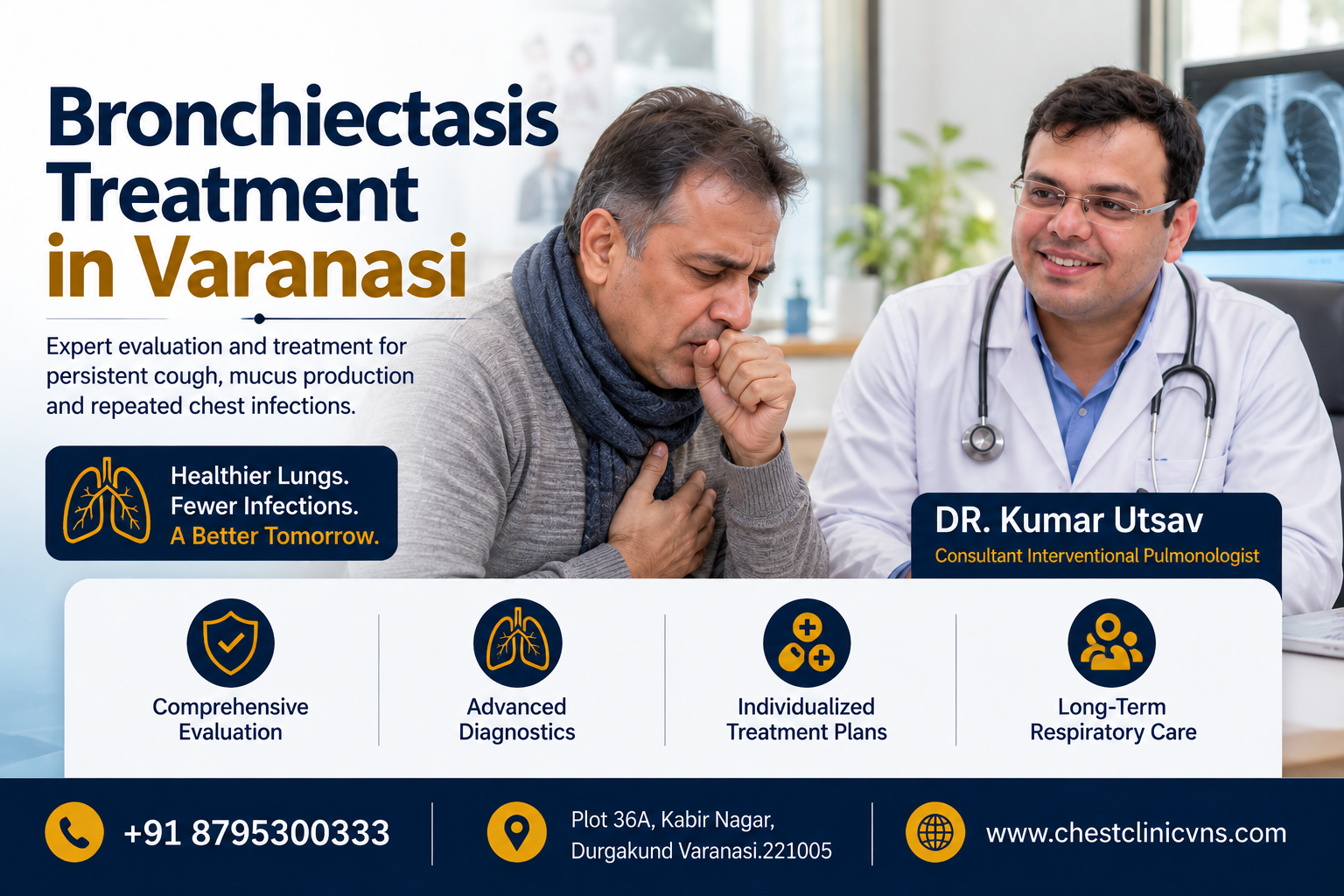 Bronchiectasis Treatment in Varanasi