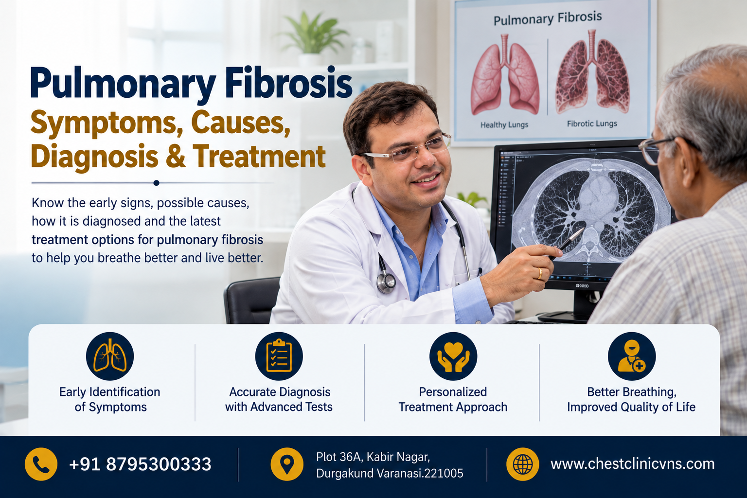 Pulmonary Fibrosis Treatment in Varanasi