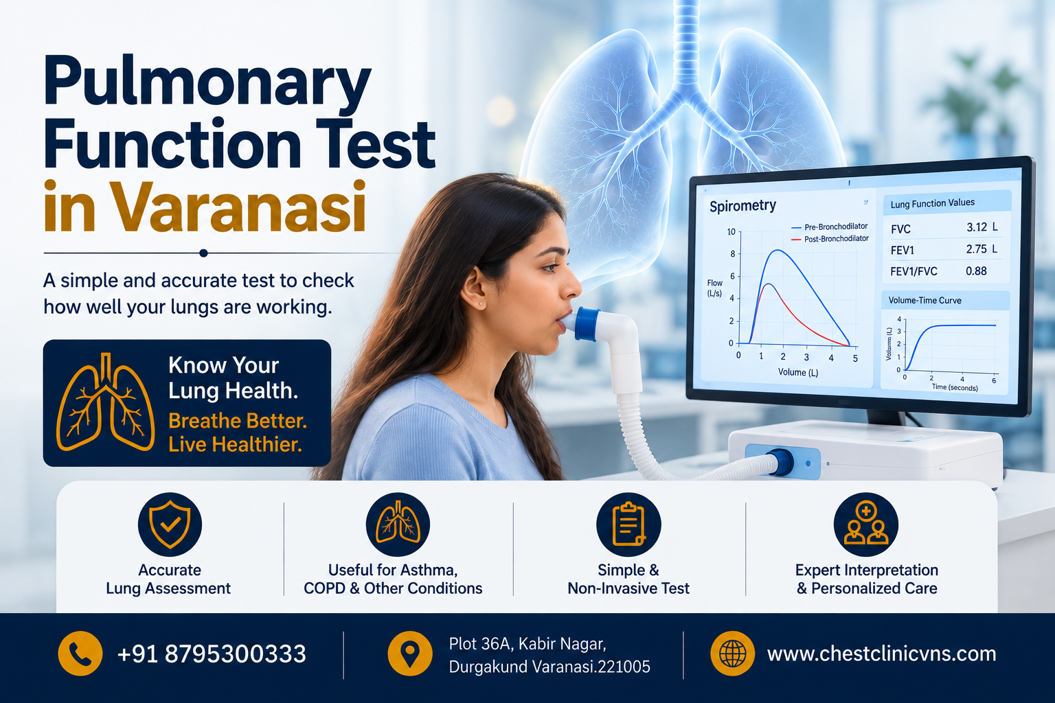 Pulmonary Function Test in Varanasi
