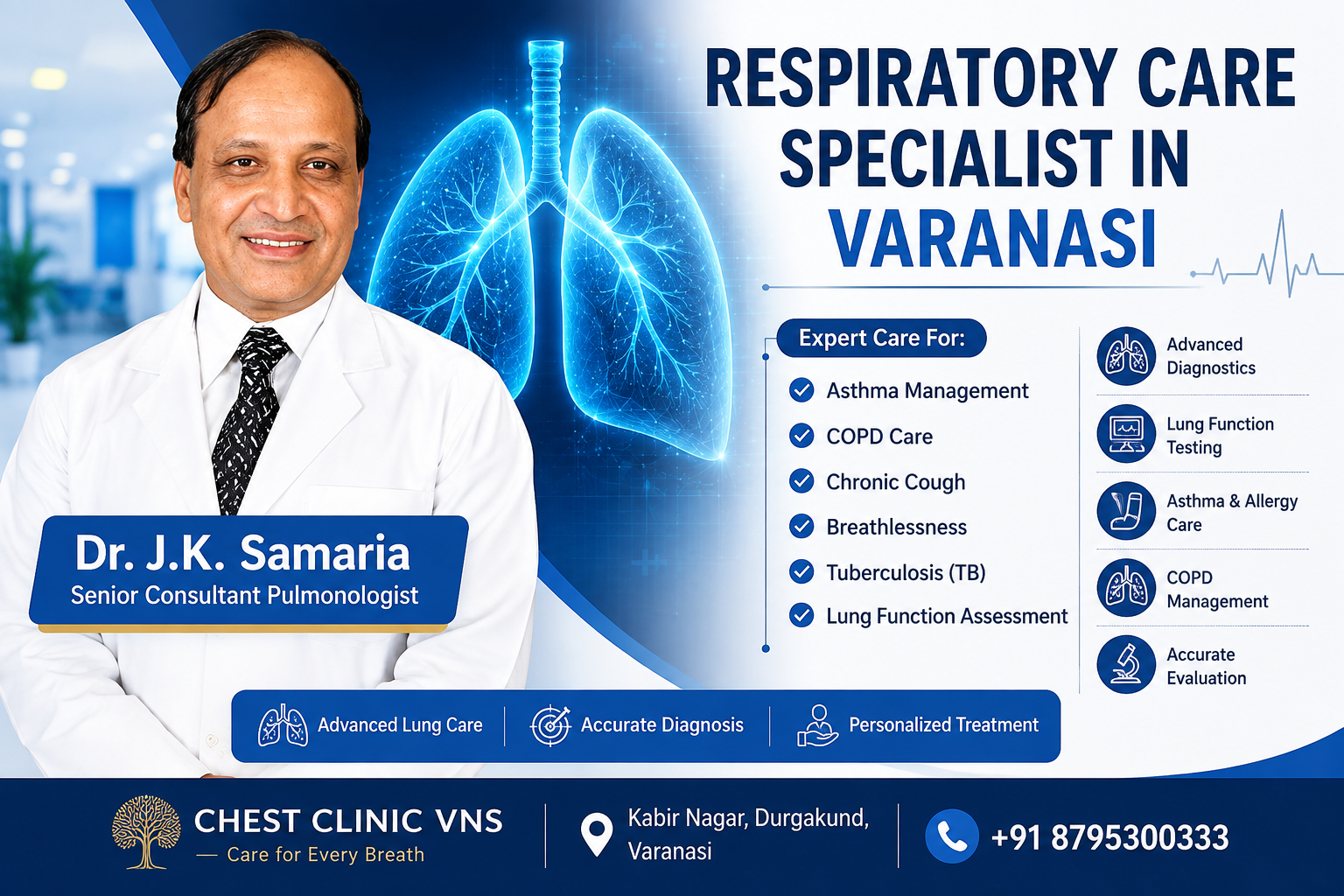Respiratory Care Specialist In Varanasi