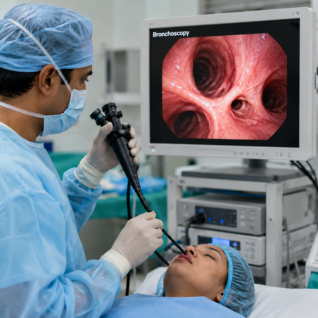 Bronchoscopy Procedure in Varanasi
